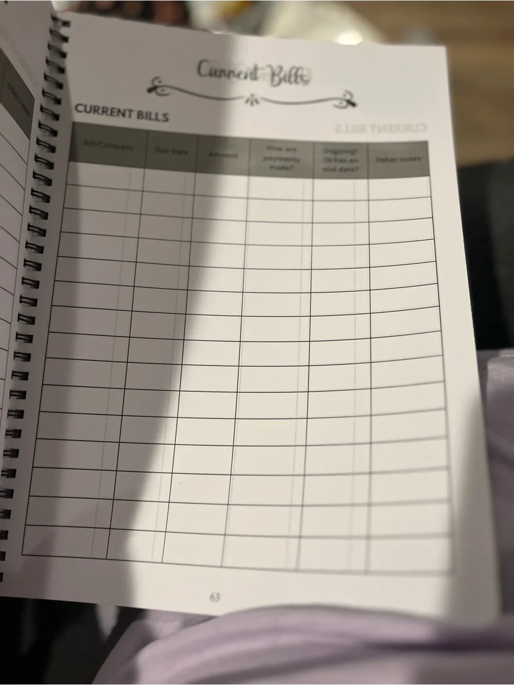 Sorry, it's Your Problem Now - End of Life Planner - Black & White